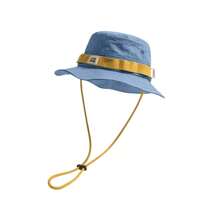 Kontrast Vintage Fischerhut für Herren und Damen Sommer Outdoor Camping Bergsteigen Hut breiter Rand Sonnenhut