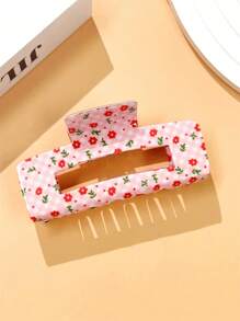 1Pc/2Pcs Women's Sweet Cute Colorful Strawberry Square Claw Clip | Ponytail & Updo Hair Accessory, Perfect For Daily Outings, Bohemian Elegant Style Fashion Hair Accessories Fashion Hair Clips