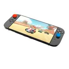 1pc 2 Console Protective Case + 2pcs Detachable Controller Grip Covers + 4pcs Joystick Caps Set, Enhances Grip - Multicolor - View 6