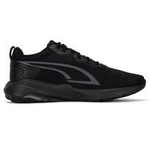 Puma Zapatillas de ocio y actividad todo el día, transpirables y de malla, zapatos deportivos y de running casuales para hombres y mujeres, para viajes al aire libre - negro-negro gris - Ver 3