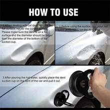 4PCS Dent Puller Car Body Panel Suction Cup Repair Removal Tool Kit Up 200KG - 4pcs - View 9