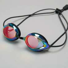 New Swimming Goggles Rope Head With Bright Color Electroplated Waterproof And Anti-Fog Goggles Adult Outdoor Swimming Glasses