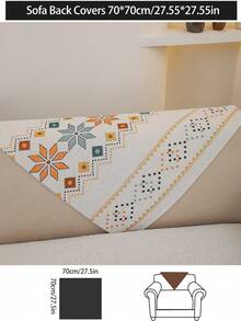 1 Vỏ đệm ghế sofa bốn mùa, Tấm lót ghế sofa chống trượt đơn giản hiện đại theo phong cách Bohemian, Vỏ bọc ghế sofa chống bụi có thể giặt được, Chất liệu vải nhung thích hợp cho phòng ngủ, văn phòng, phòng khách, ghế sofa hình chữ L và vỏ bọc ghế 1/2/3/4 - Màu be - Xem 14