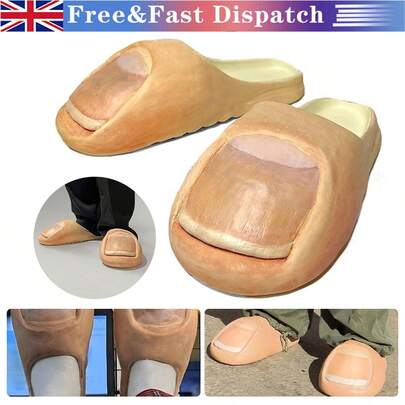NetHong Big Toe Slides Comfortable Women Men Shoes For Masquerade Gifts Theme Party