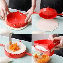 1pc-Multi-Functional Dough Press Machine Mold, Dumpling Press Machine, Handmade Pie Mold, Used For Making Dumplings, Pies And Leeks - Multicolor - View 8