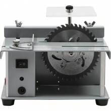 Tischkreissäge Mini Tischsäge Holzbearbeitung Bank Säge 10000rpm DIY Schneidwerkzeug