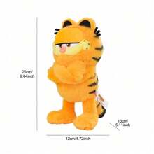 GARFIELD 20-30cm Plush Toy Fluffy Stuffed Doll Cat Cartoon Anime Animals Dolls Birthday Gift