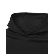 Mens Hoodie (Black) - Black - View 3