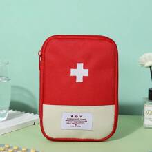 Modische tragbare Handtasche für Medizin für Zuhause und auf Reisen, Erste-Hilfe-Tasche, Tasche für Medizin- und Seuchenschutzutensilien, große tragbare kleine Medizintasche, kleine tragbare Medizintasche, kleine Aufbewahrungstasche, praktische Medizintasche, Mehrzweck