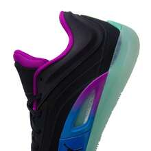 Men's JORDAN ZION 4 PF Basic Casual Outdoor Training Sneakers, FD0591-401 - Clear Blue/Fluorescent Yellow/Bright Purple/Glorious Green/Yellowish Green/Black - View 7