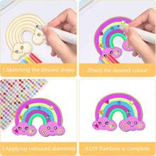12PCS/18PCS/30PCS Wooden Unicorn Crafts: Festive Party Decorations, Artistic Room Accents, DIY Painting Projects, Wooden Handicrafts, Perfect Birthday Gifts