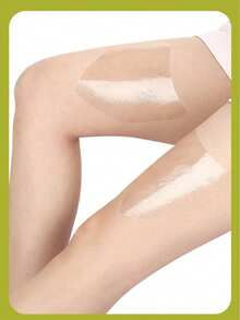 2/6/10 Stücke transparente Körperauflagen zum Schutz vor Scheuerstellen, unsichtbares Tape für die Innenseite der Oberschenkel, hochelastische Beinbandagen, wasserdichtes Einmal-Knie- und Wadentape - Verschiedenfarbig - Übersicht 6