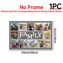 1 Customized Photo Collage Poster Decoration Calligraphy And Painting, Personalized Wall Painting, Upload Your Family Photos/Couples/Music/Parents/Young People Photos, Etc., Modern And Simple Home Decoration, Home Wall Decoration