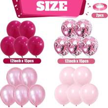 Disney 100 pièces Ensemble thème de fête dessin animé - Ballons, décoration de gâteau, décoration de petits gâteaux, convient pour anniversaire, remise des diplômes etc. - Ballons bleus et roses, décoration de fête thème Mickey et Minnie, décoration de fête d'anniversaire, arche de ballons, décoration de fête
