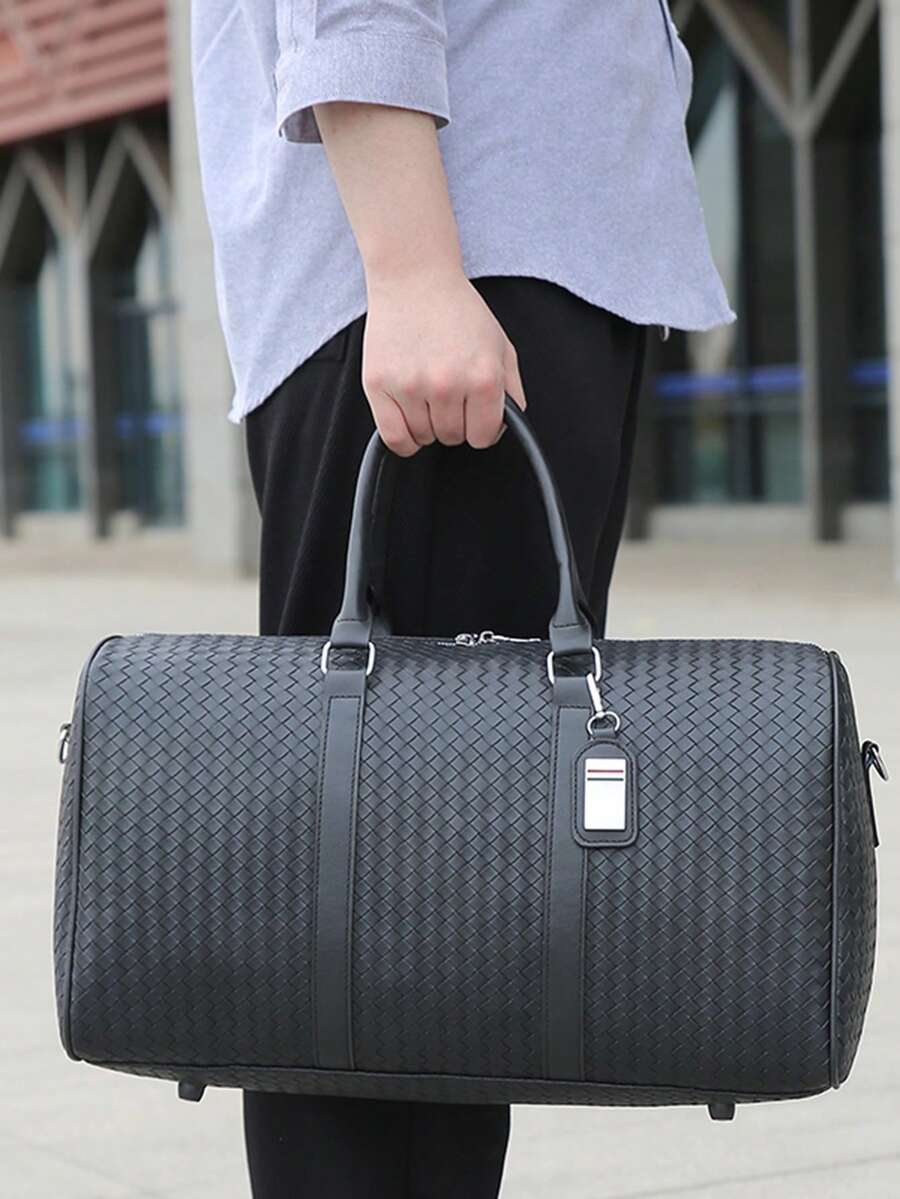 大容量印花旅行包、时尚旅行收纳包、多功能手提单肩包、户外休闲、旅行健身包、露营必备、徒步旅行、夏季返校包、学校配件、学校用品、旅行必需品、假日旅行包、行李箱、女士旅行包