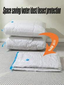 10 Stück klare Vakuum-Kompressions-Aufbewahrungsbeutel - Vakuum-Kleidungs-Reise-Aufbewahrungsbeutel, leichte Reise-Staubschutzbeutel, Kleiderschrank-Aufbewahrungsbeutel, Gepäck-Aufbewahrungsbeutel. Hochwertige Vakuum-Aufbewahrungsbeutel mit Pumpe für Reiseutensilien, Kleidung, Bettwäsche, Decken. Tragbare Vakuum-Kompressionsbeutel, ohne Strom erforderlich. Wohndekoration, Schlafzimmerdekoration