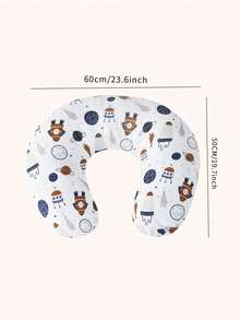 1 件孕妇哺乳枕，怀孕伴侣，母乳喂养更轻松，柔软支撑，缓解腰部和背部压力，让妈妈和宝宝感到舒适，贴心的设计陪伴每一个珍贵的哺乳时刻。