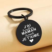 1pc Spanish Mother's Day Gift For Mom Thanksgiving Gift For Mom's Birthday Women's Day Gift Keychain Valentine's Day Car Accessories Bag Charm School