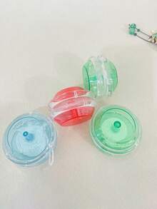 3PCS Leisure And Entertainment Toy YOYO Ball Plastic Yo Yo Ball - Multicolor - View 4