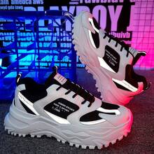 Men Casual Athletic Shoes - Full Black - 查看 1