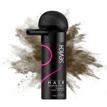 SEVICH Hair Fiber Spray - Instant Hair Thickening Powder For Men & Women, Hair Building Fibers For Thinning Hair, Root Touch Up Hair Color, Waterproof, Sweatproof, Natural Look,120ml Dark Brown Friend's Gift - 深棕色 25g+1 - 查看 1
