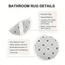 1 套/4 件向日葵和蝴蝶图案浴室套装，包括可洗涤纶窗帘（带白色木质背景装饰）、防水浴帘（带 12 个挂钩）、防滑浴垫、U 型马桶盖垫