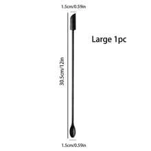 1/3pcs Mini Silicone Scraper, Double-Ended Silicone Wax Scraper Tools, Multi-Function Wax Sealing Stirring Rod, Heat-Resistant Silicone Scraper, Reusable Beauty Scraper, Micro Scraper, Thin Can Scraper, Food Scraper, Mini Scraper Set Makeup Tools, Wax Sealing Accessories, School Supplies