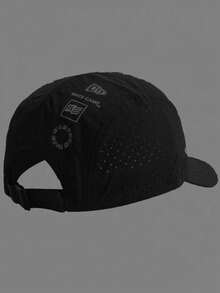 1 件男女通用休闲透气速干短檐穿孔棒球帽，户外运动帽，适合日常通勤或露营 - A - 查看 3