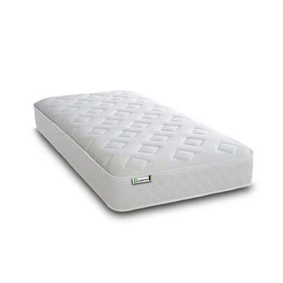 Starlight Beds Essentials Jump N Tac Hybrid Mattress - 19cm Deep, Soft Feel, Memory Foam & Spring Support, Deep Quilted Cool Touch Sleep Surface, Comfort & Spinal Alignment