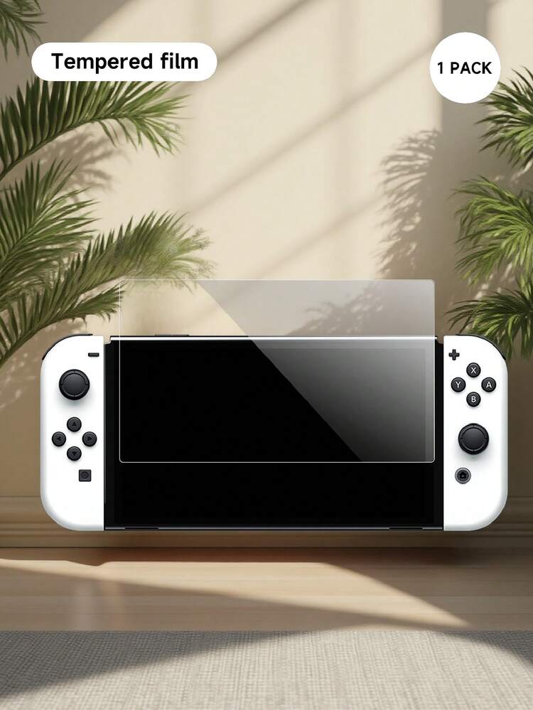 1/2 pièces Protecteur d'écran en verre trempé HD pour Switch NS2/OLED/Lite, ROG Ally/X, Steam Deck, transparent, anti-rayures, facile à installer. Accessoires de jeu pour Switch. Diverses combinaisons au choix, rentable, protection pour consoles de jeu, cadeau de Nouvel An et de Noël pour 2026 - Multicolore - Voir 13