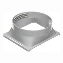 Kit de ventana portátil de 1/2 piezas, placa deslizante, adaptador ajustable, protector de viento, Conector de tubo de manguera de escape, accesorios de aire acondicionado UTZT - 13 cm de diámetro - Ver 6