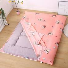 Single Zipper Bedsheet 4 Inch - Cotton Zip Mattress Cover Cadar Berzip Sarung Tilam Bujang - Little Girl - 查看 11