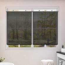 Automobile Roller Shutter Sunshade, Front Side Retractable Heat-Resistant Curtain - Convenient Installation, High-Quality Materials, Creating A Perfect Interior Space, Bidding Farewell To High Temperature Distress! - 49,21*15,75 inch - Xem 2