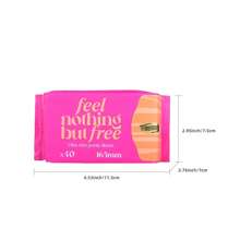 FREEMORE 40pc/120pc Freemore Ultra Thin Panty Liners(165mm),Zero Feel Zero Worries ,Fast-Absorbing, Dry, And Comfortable All Day,Innovative Resealable Packaging - Always Clean, Always Fresh