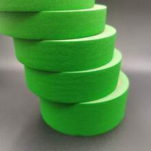 1 Roll 20m Colorful Masking Tape, Writable, Easy To Tear, Suitable For Painting, Edging, Decoration, Ceiling, Painting Masking Tape For DIY Painting Projects - No Residue Paint Tape - Dark Green - View 3
