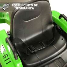 Mini Electric Tractor With Trailer 12V Green For Children With Light And Sound - Importway - màu xanh lá - Xem 3