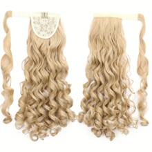 Retro Curly Hair Ponytail Wig, Fashionable Ponytail Wig, Synthetic High Heat Resistant Material Suitable For Daily Wear To Increase Hair Volume, Suitable For Holiday Carnival Wear, Halloween