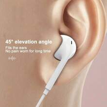 Écouteurs intra-auriculaires haut de gamme avec connecteur USB-C, écouteurs avec contrôle filaire à trois boutons pour contrôler la musique, les appels téléphoniques et le volume, compatibles avec iPhone 16/16 Plus/16 Pro/16 Pro Max, iPhone Série 15, Galaxy S24/S23/S22, CarPlay, iPad, Pixel - Gris