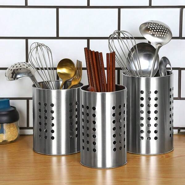 Dishwasher Chopstick Basket, Stainless Steel Utensil Holder, Cutlery Drainer For Organizing Chopsticks, Straws, Teaspoons, And Small Kitchen Tools