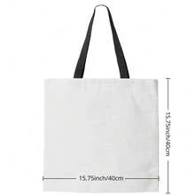 Retro Art Noble Black Cat Tote Bag, Fashionable Shoulder Bag, Daily Lightweight Shopping Bag Polyester Fabric 40X40CM Handbag