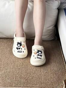 4-Season New DIY Eyeless Bear Design Unisex Slip-On Sandals, EVA Soft Anti-Slip Breathable Perforated Outsole, Suitable For Indoor/Outdoor Use, Home, Bathroom, Beach, Vacation, Comfortable Durable Antibacterial - View 4