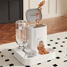 二合一自动喂猫饮水器，全新设计猫狗碗 - 彩色 - 查看 5