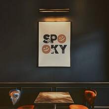 1pc Kikiandnim Cute Halloween Digital Print Set Spooky Whimsical Printable Mural Collection, Frameless Ghostly Wall Art For Kids Room/Playroom/Nursery, After School Party Gift & Trick-Or-Treat Decor (Spooky Carnival Vacation Prints, Funky Posters) Halloween Decor Christmas Decoration Thanksgiving Wedding Home Decor Home Decor Fall Decor Autumn Decor Birthday Decorations For Gifts Party Supplies Indoor Holiday Festival Decor Wall Decor Halloween Ornaments - Multicolor - View 5