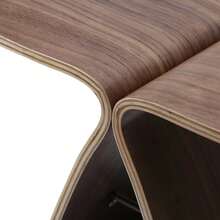 Solid Wood Stool Butterfly Stool Decorative Furniture For Entrance Doorway Living Room - Maple - View 5