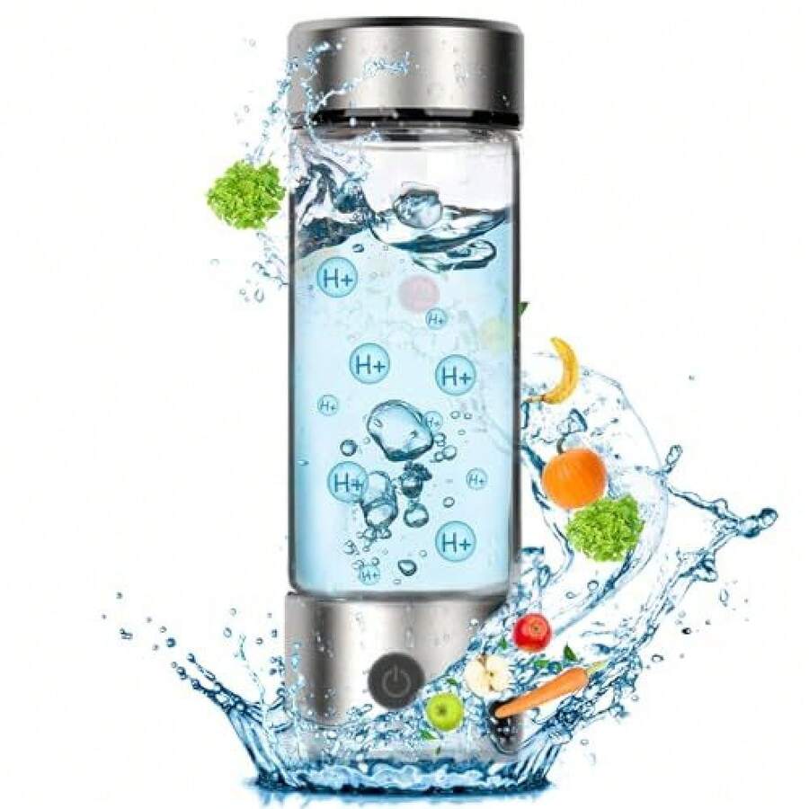 Hydrogen Water Bottle Generator Portable Rechargeable Aquahealth Hydrogen Water - 1 - View 1