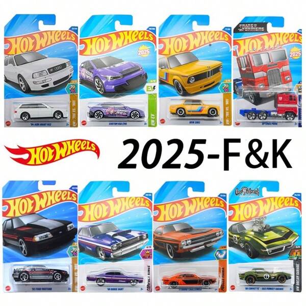 Hot Wheels Samochody zabawkowe Samochody ze stopu metali Kultura Samochody w skali 1:64 Samochody zabawkowe odlewane ciśnieniowo Pojazdy do zabawy lub ekspozycji, C4982 25F/25K Samochód sportowy na torze wyścigowym Edycja limitowana Cadillac Audi Zabawka dla chłopca Prezent Natychmiastowa kolekcja, Kia EV6SALT Dodge Oryginalny zmodyfikowany samochód Policja Corvette