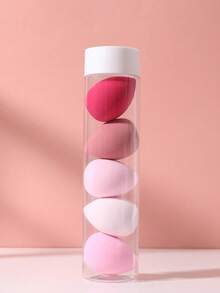 1/5/45pcs Water Drop Makeup Sponge Blender, With Beautiful Box, Red, Khaki, Colorful Series Makeup Sponge, Reusable Multi-Color Powder Puff, Multi-Functional Makeup Tool, Designed For Shaping, Eyes And Corners, Makeup Mixing Container, Washable Makeup Applicator, Suitable For Foundation, Primer, BB Cream, Sunscreen, Cushion, Blush, Etc. Perfect Replacement For Brushes, Hands-Free, Convenient For Travel And Home Use - Multicolor - View 11