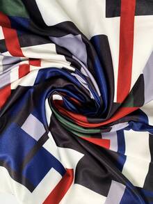 Women's All-Over Print Sleeveless Jumpsuit - Round Neck Spaghetti Strap Jumpsuit, Vacation Beach Outfit, Flowy Summer Short Jumpsuit, Casual Summer Suspender Jumpsuit - Multicolor - View 9