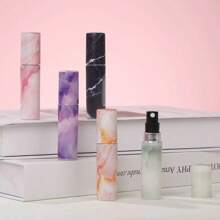 1PC Marble Pattern Cosmetics Perfume Spray Bottle, Reusable Bottom Filled Perfume Bottle, Mini Cosmetics Bottle, Perfume, Pure Dew Packaging Tools, A Variety Of Colors To Choose From, Family And Friends Birthday Gifts, Holiday Gifts, Portable Travel 5ml, Perfume Bottle - Multicolor - View 10