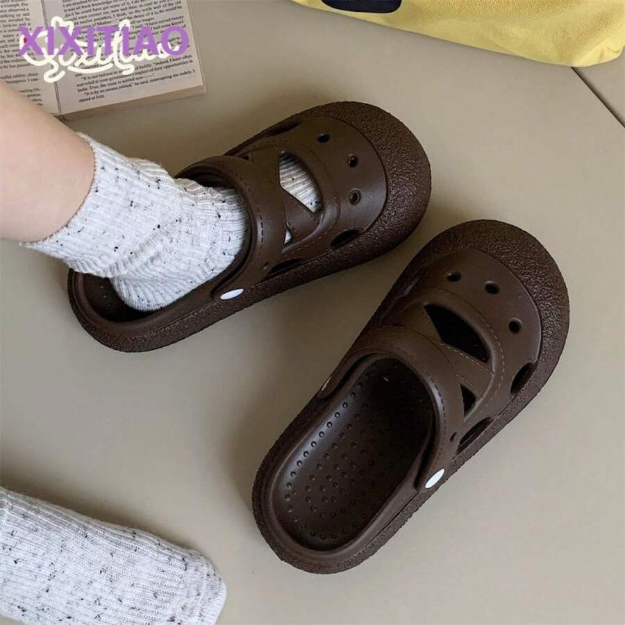 Women Home Slippers - 黃色 - 查看 1